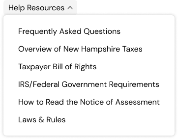 nh-revenue-of-administration-redesign-help-menu